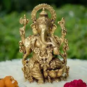 Brass Ganesh Statue